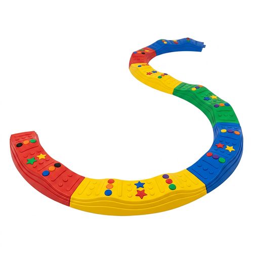 MOCUTEEN 8-Piece Curved Balance Beam